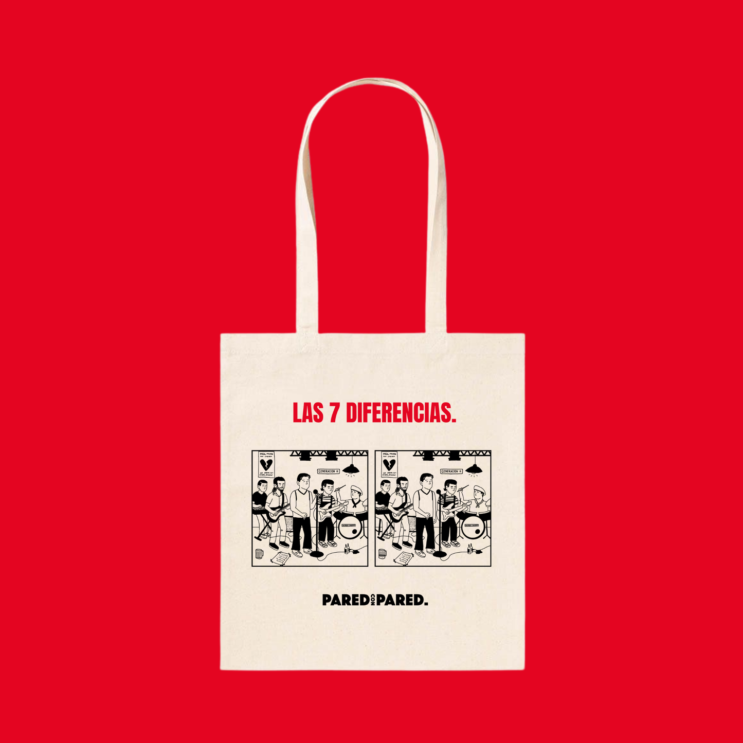 TOTE BAG LAS 7 DIFERENCIAS.
